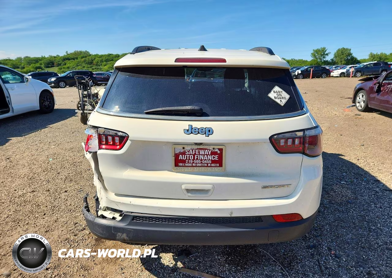 2020 Jeep Compass Sport VIN:3C4NJCAB1LT169262 - 6