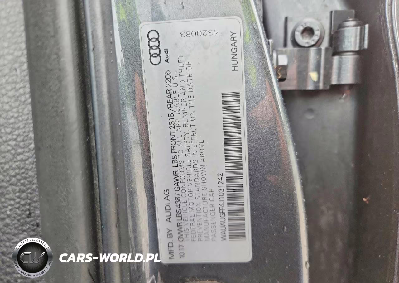 2018 Audi A3 Premium VIN:WAUAUGFF4J1031242 - 12