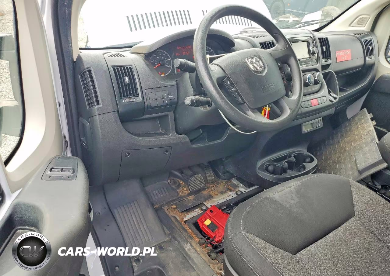 2021 Ram Promaster 3500 Delivery Van VIN:3C6MRVJG5ME551948 - 8