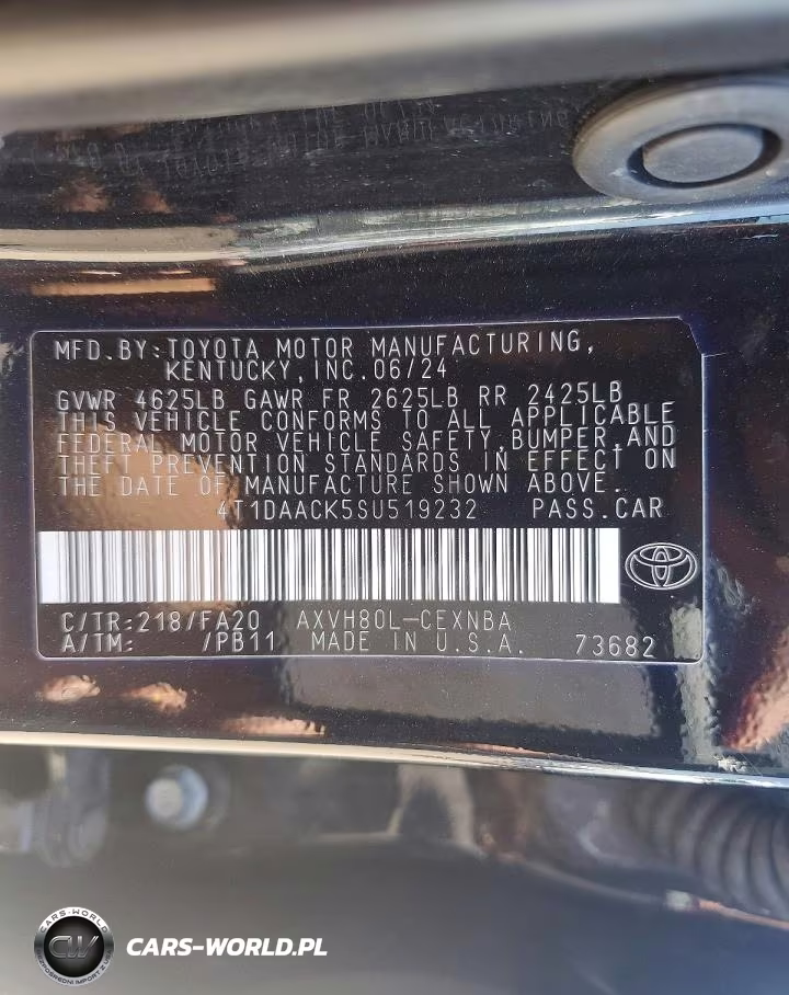 2025 Toyota Camry Le VIN:4T1DAACK5SU519232 - 13
