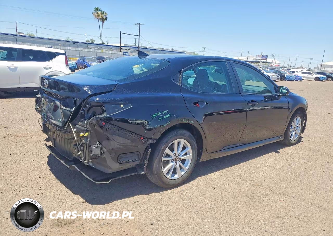 2025 Toyota Camry Le VIN:4T1DAACK5SU519232 - 3