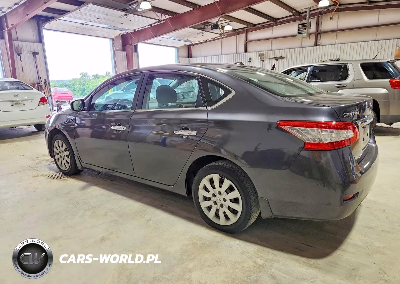 2015 Nissan Sentra Sv VIN:3N1AB7AP2FL694319 - 2