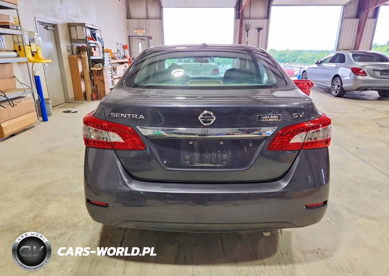 2015 Nissan Sentra Sv VIN:3N1AB7AP2FL694319 - 6