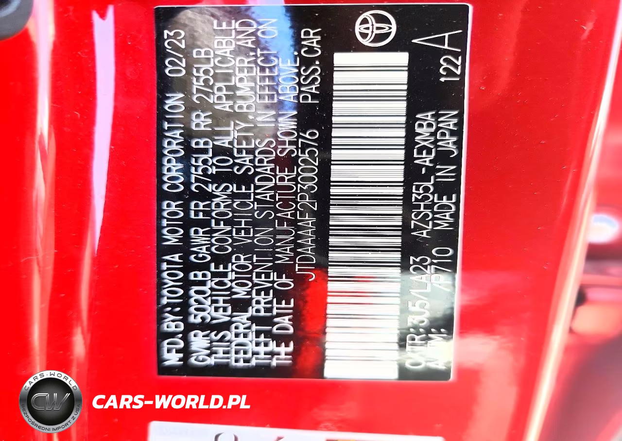 2023 Toyota Crown Limited VIN:JTDAAAAF2P3002576 - 12