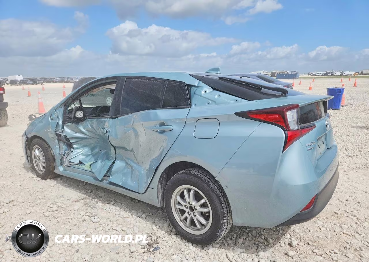 2020 Toyota Prius Xle Awd-E VIN:JTDL9RFU0L3019393 - 2
