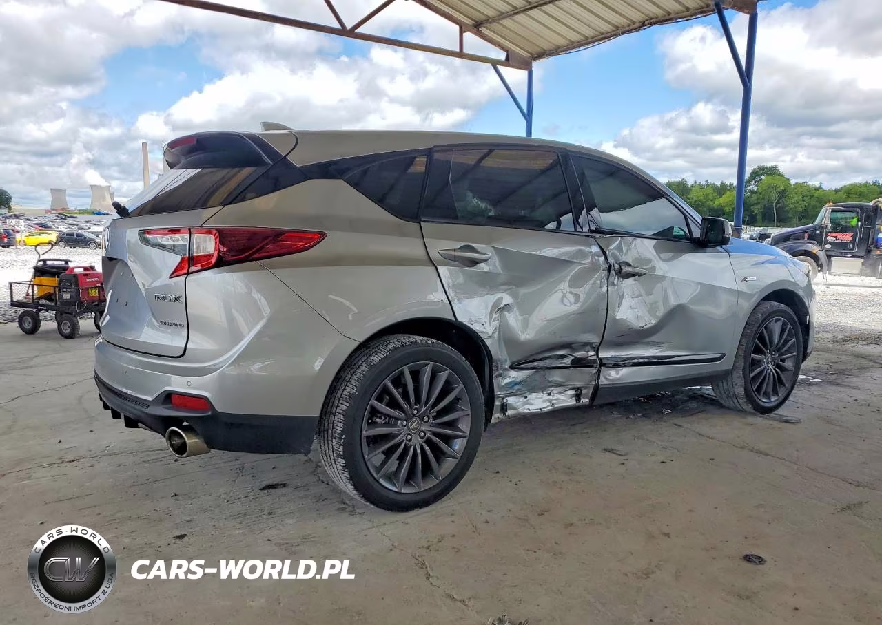 2023 Acura Rdx A-Spec Advance VIN:5J8TC2H8XPL006943 - 3