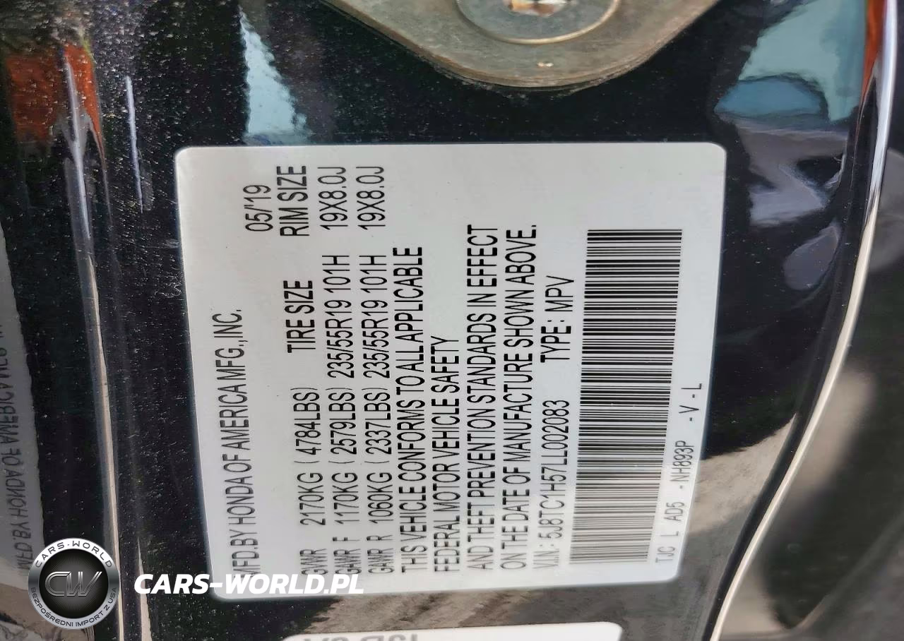 2020 Acura Rdx Technology VIN:5J8TC1H57LL002083 - 13