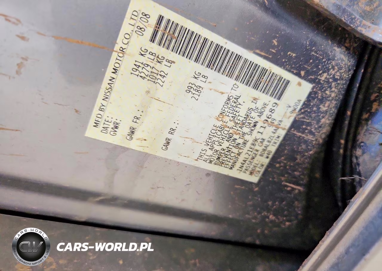2009 Nissan Altima 2.5 VIN:1N4AL21E89C119689 - 12