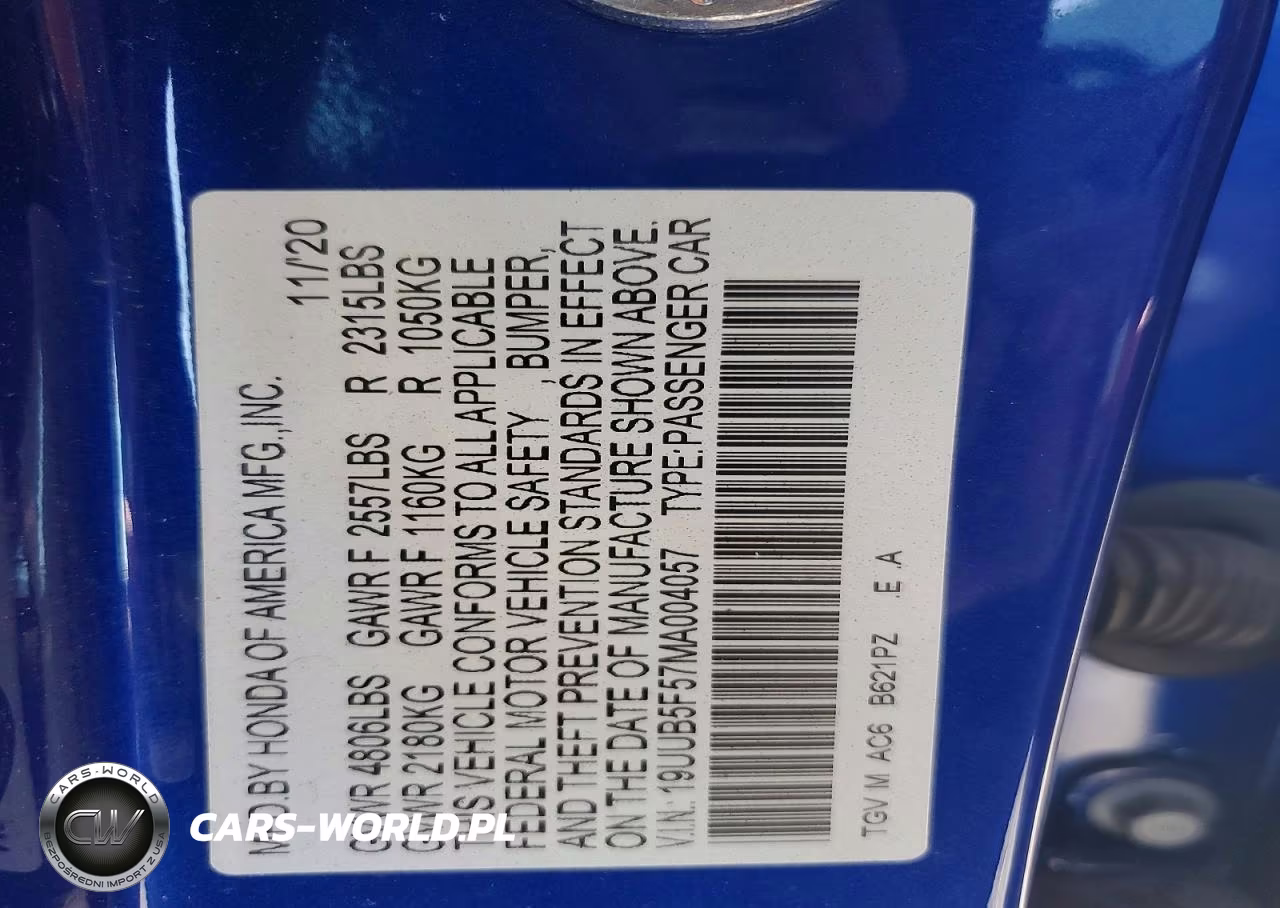 2021 Acura Tlx Tech A VIN:19UUB5F57MA004057 - 12