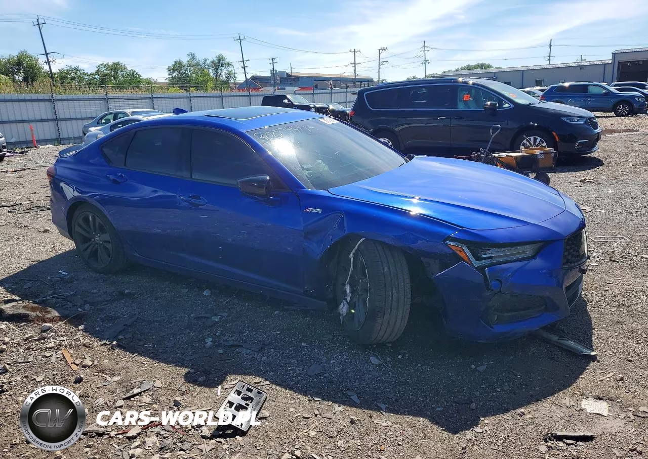 2021 Acura Tlx Tech A VIN:19UUB5F57MA004057 - 4