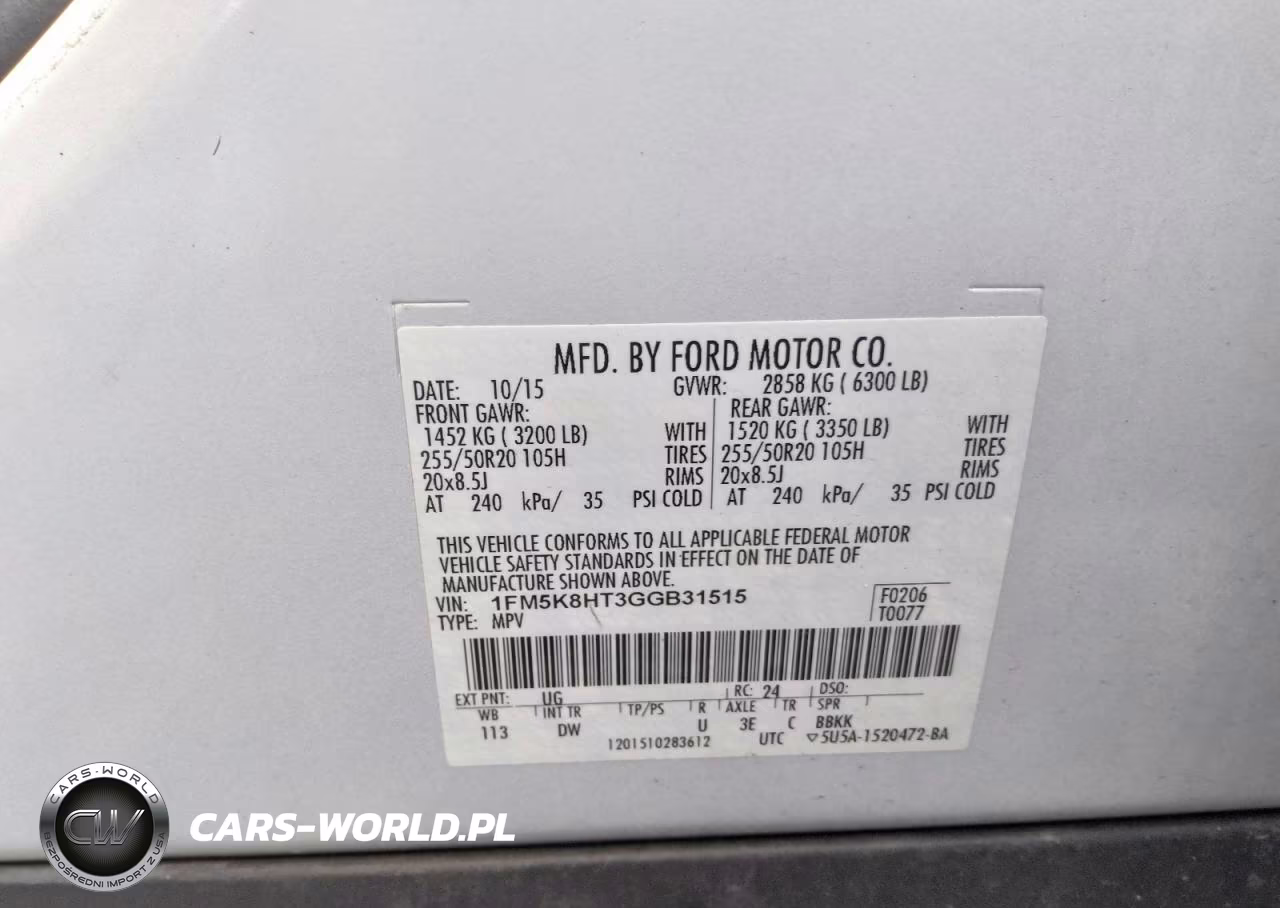 2016 Ford Explorer Platinum VIN:1FM5K8HT3GGB31515 - 13