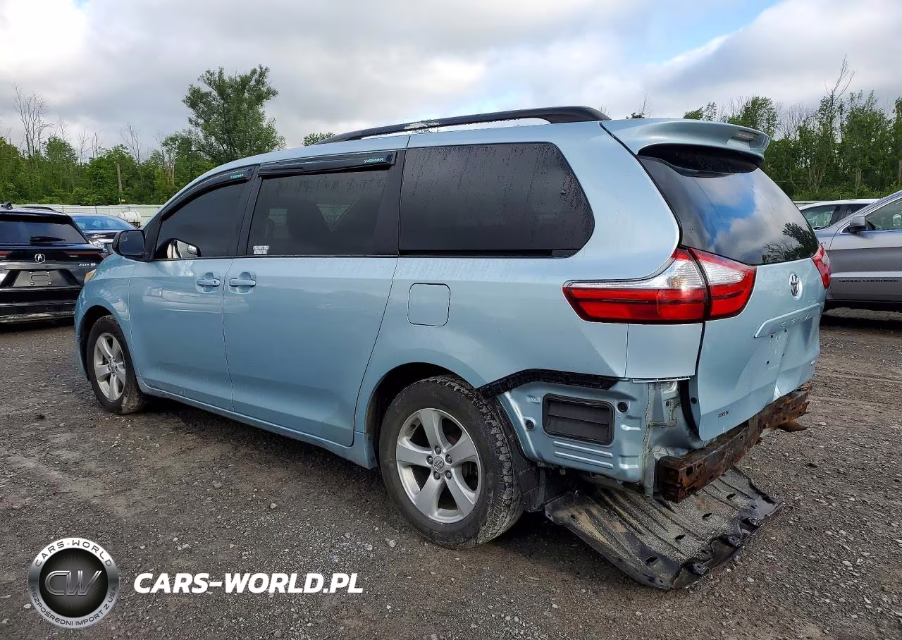 2015 Toyota Sienna Le VIN:5TDKK3DC4FS529112 - 2