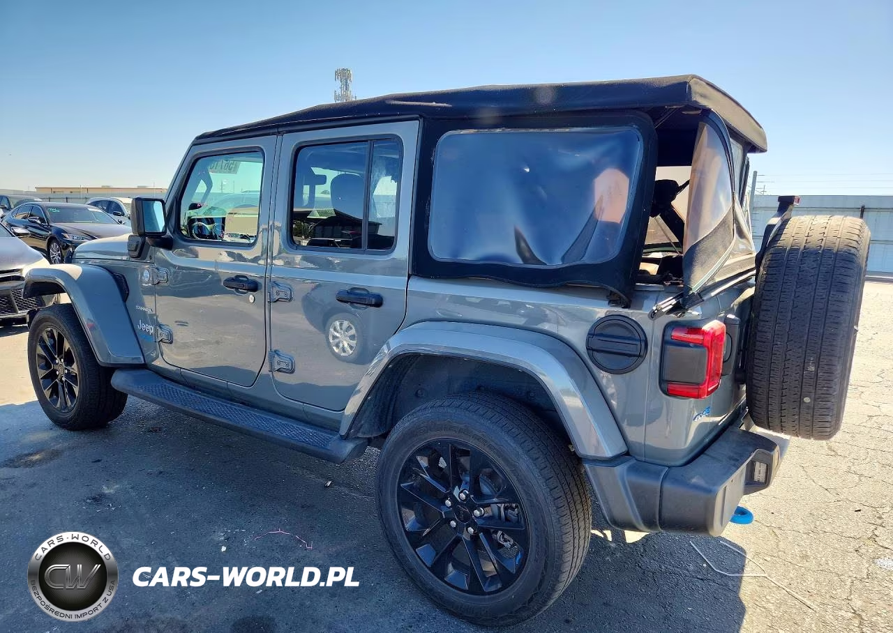 2022 Jeep Wrangler Unlimited Sahara 4Xe VIN:1C4JJXP66NW170730 - 2