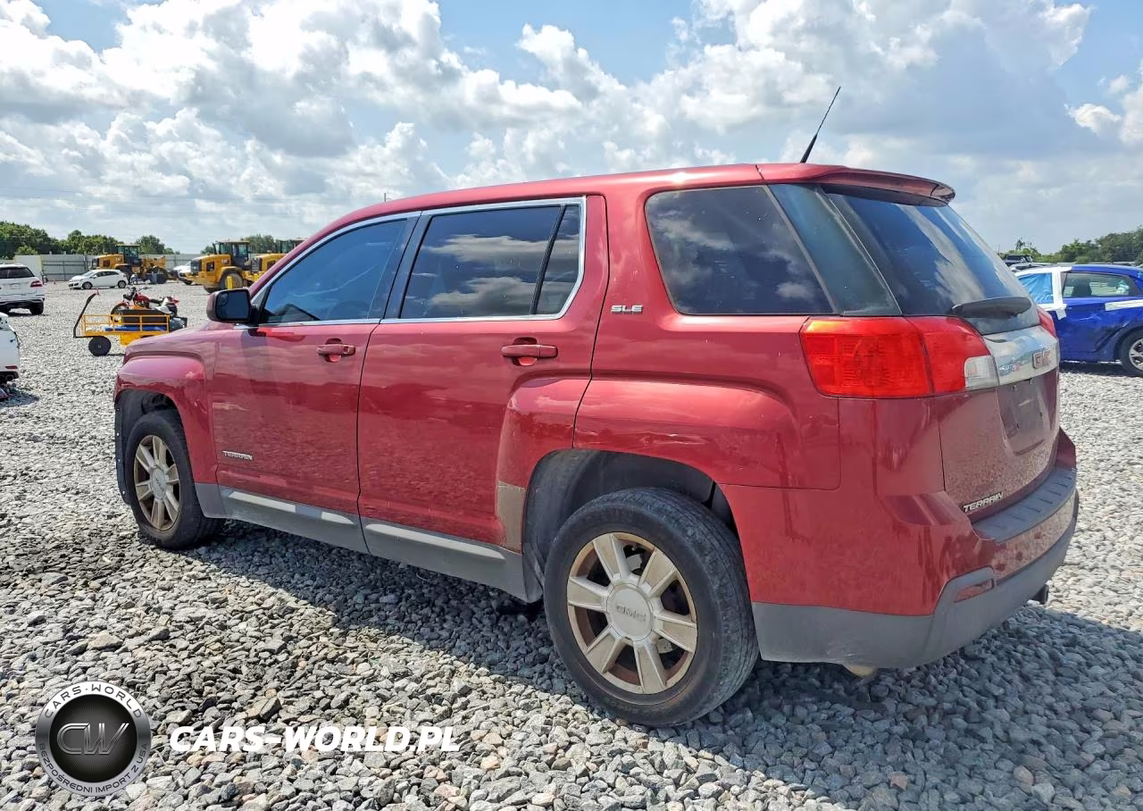 2012 GMC Terrain Sle VIN:2GKALMEK5C6326826 - 2