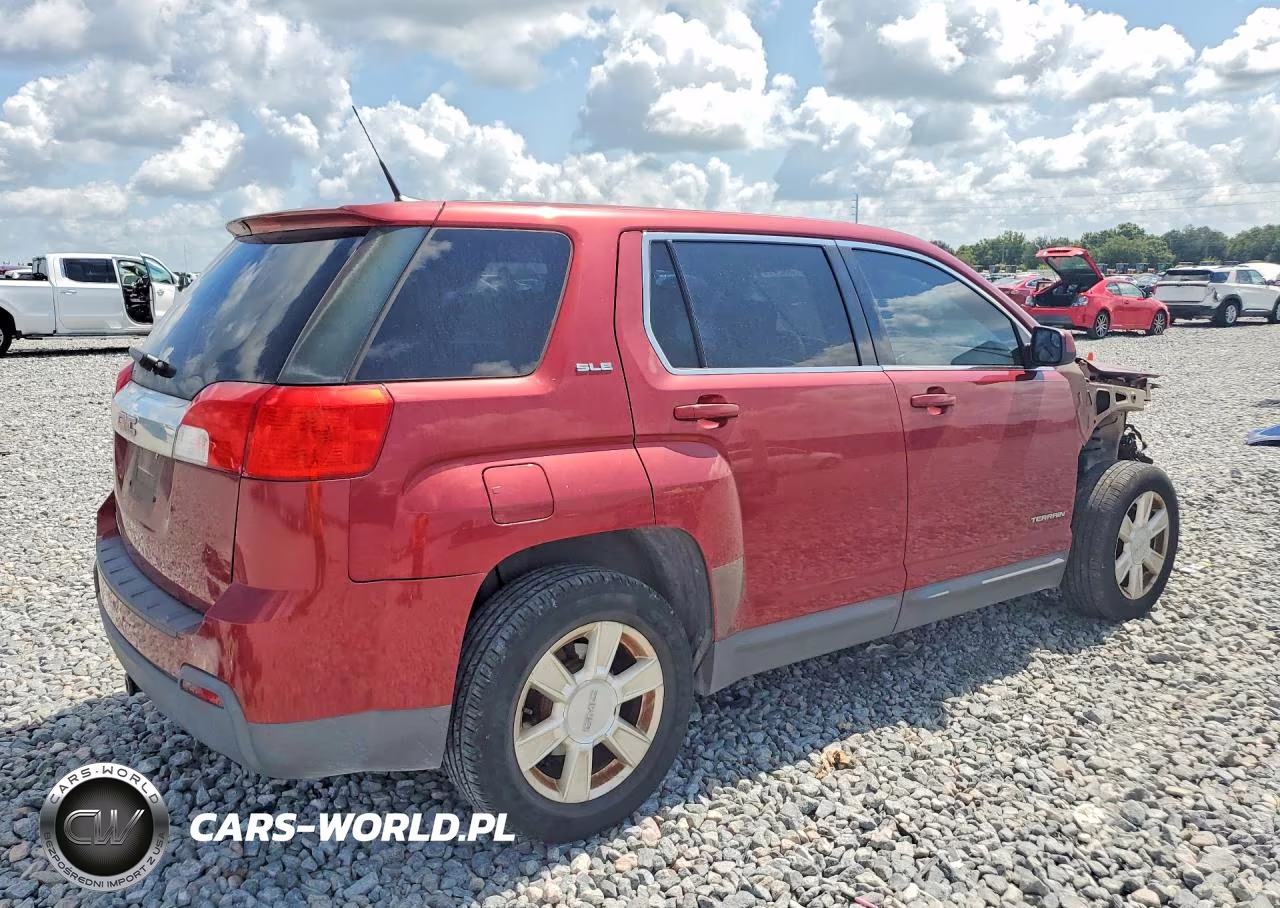 2012 GMC Terrain Sle VIN:2GKALMEK5C6326826 - 3