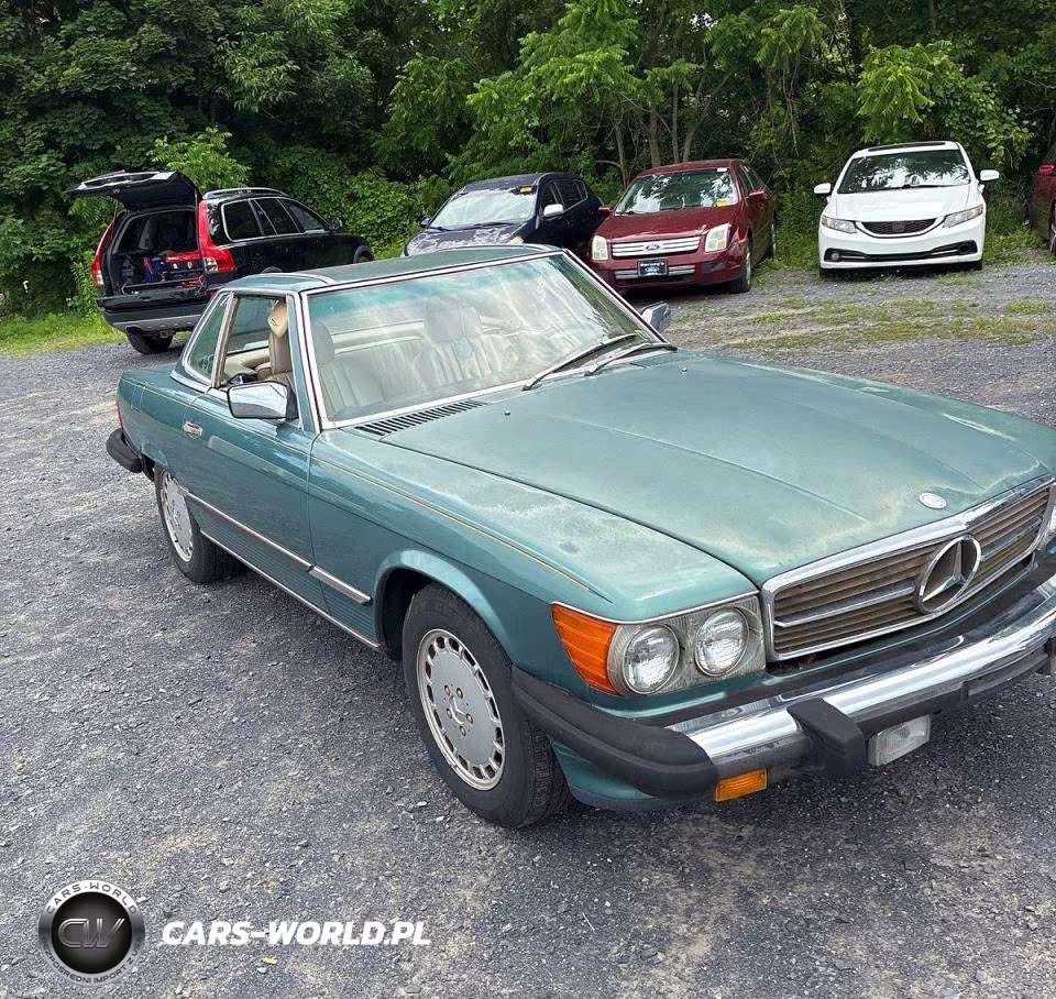 1988 Mercedes-Benz 560 Sl VIN:WDBBA48D0JA081404 - 2