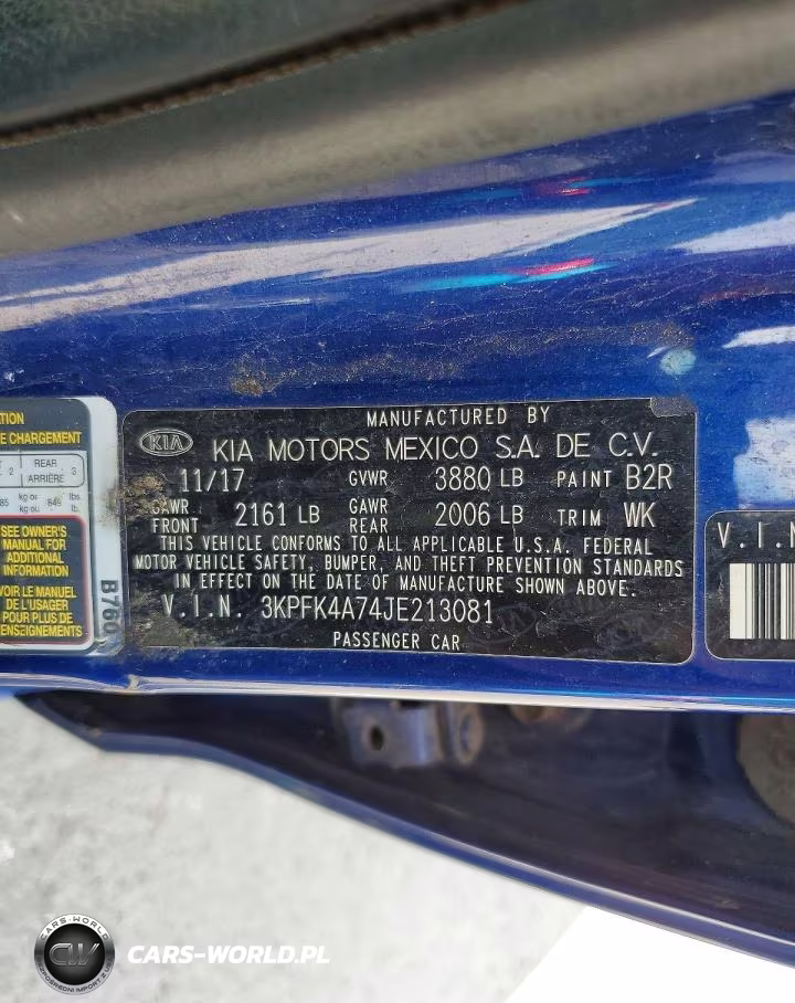 2018 Kia Forte Lx VIN:3KPFK4A74JE213081 - 12
