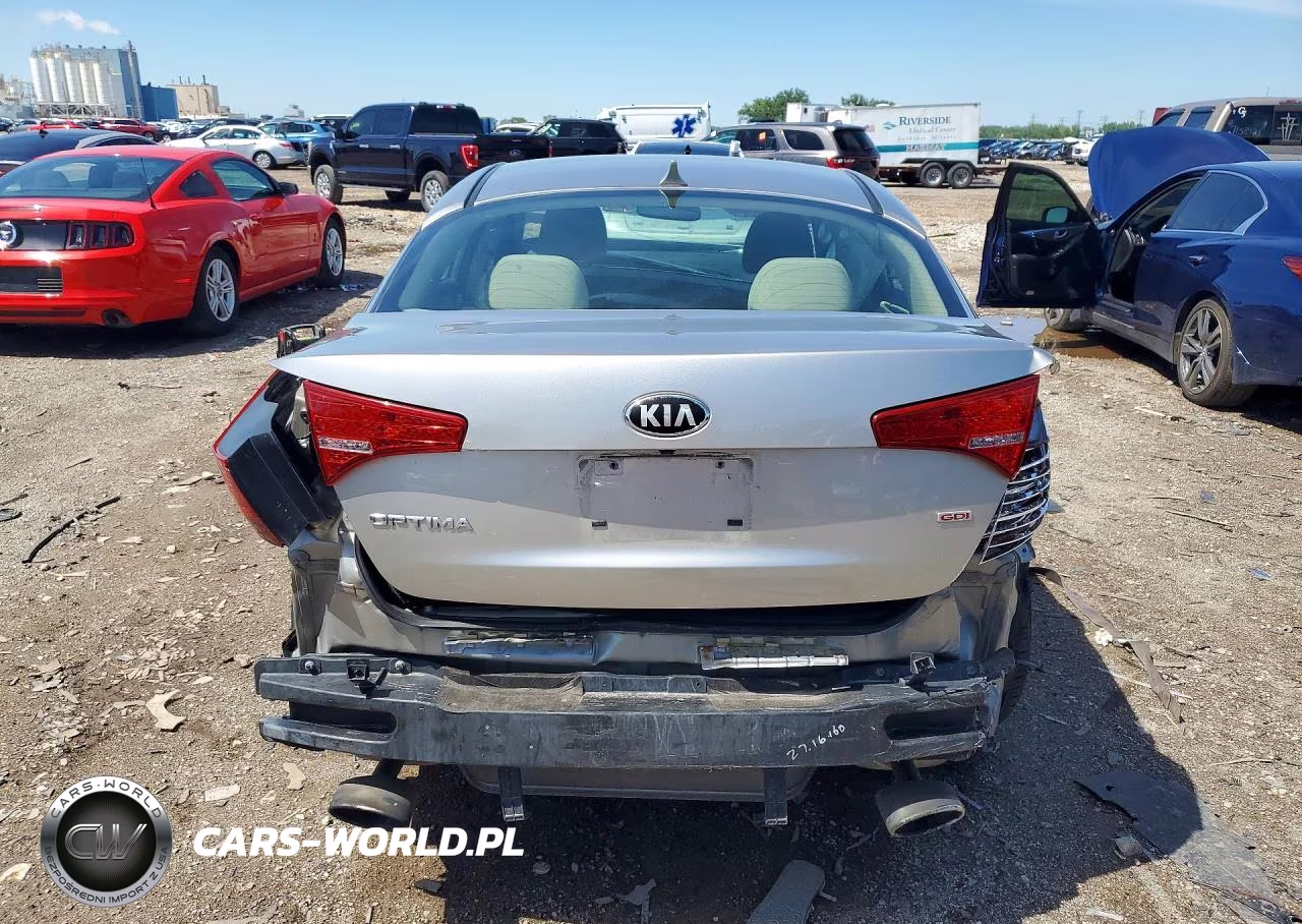 2013 Kia Optima Lx VIN:KNAGM4A72D5437896 - 6