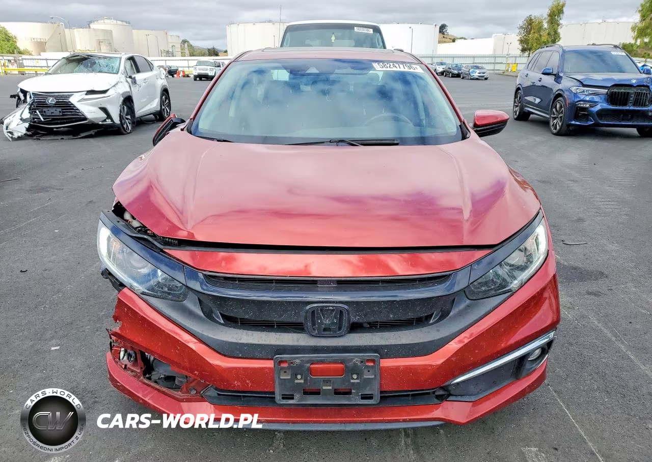 2019 Honda Civic Ex VIN:JHMFC1F30KX002820 - 5
