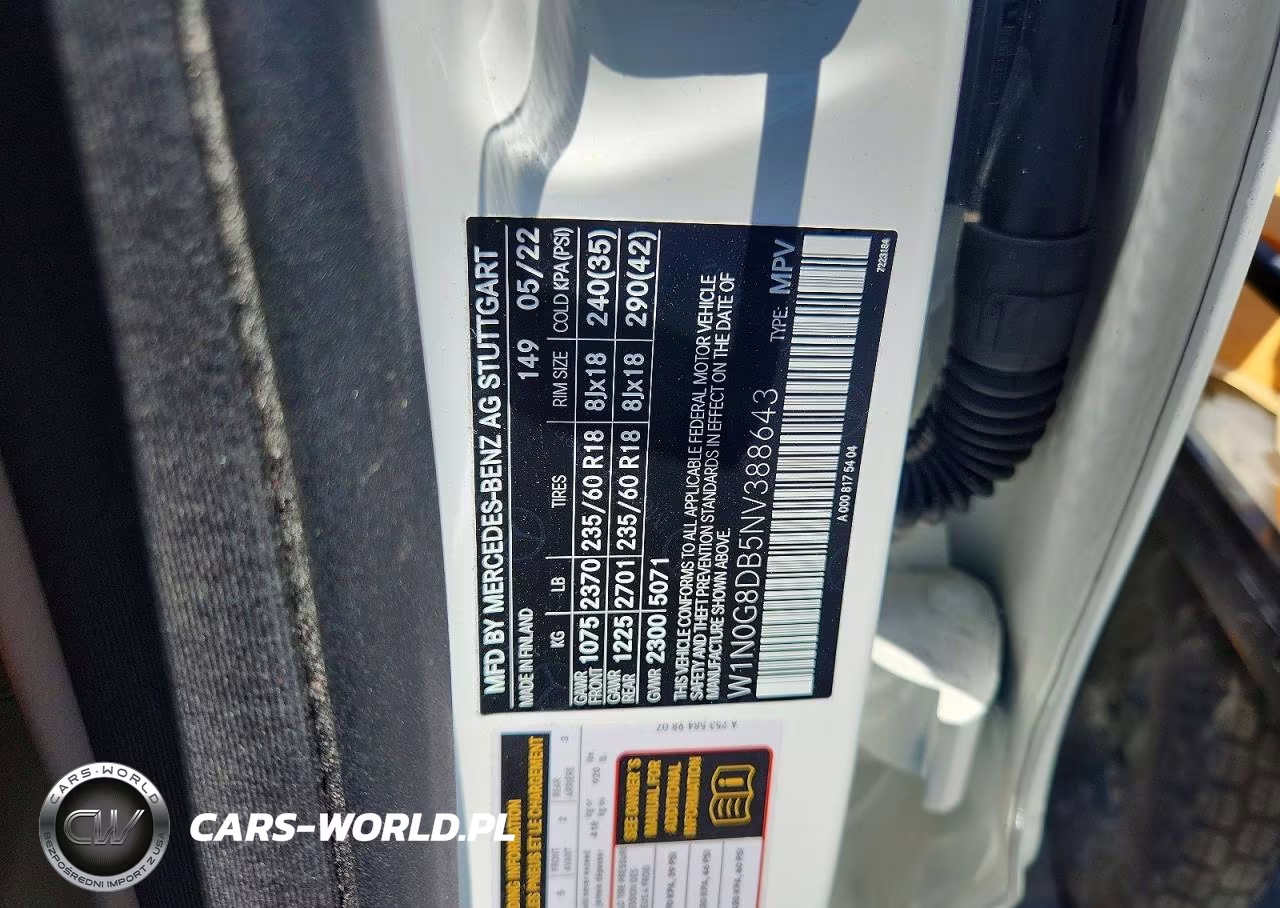 2022 Mercedes-Benz Glc 300 VIN:W1N0G8DB5NV388643 - 14