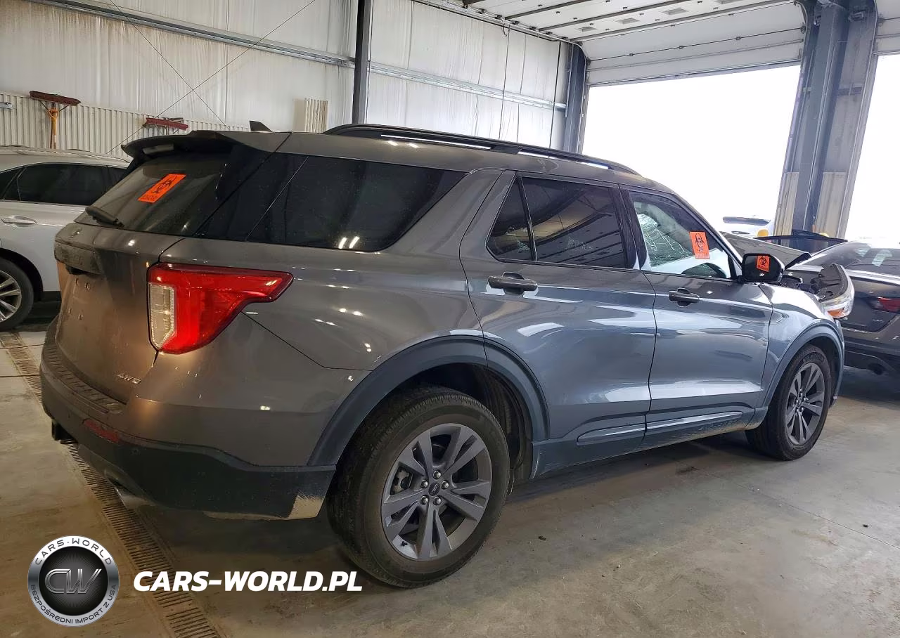 2022 Ford Explorer Xlt VIN:1FMSK8DH9NGA13485 - 3
