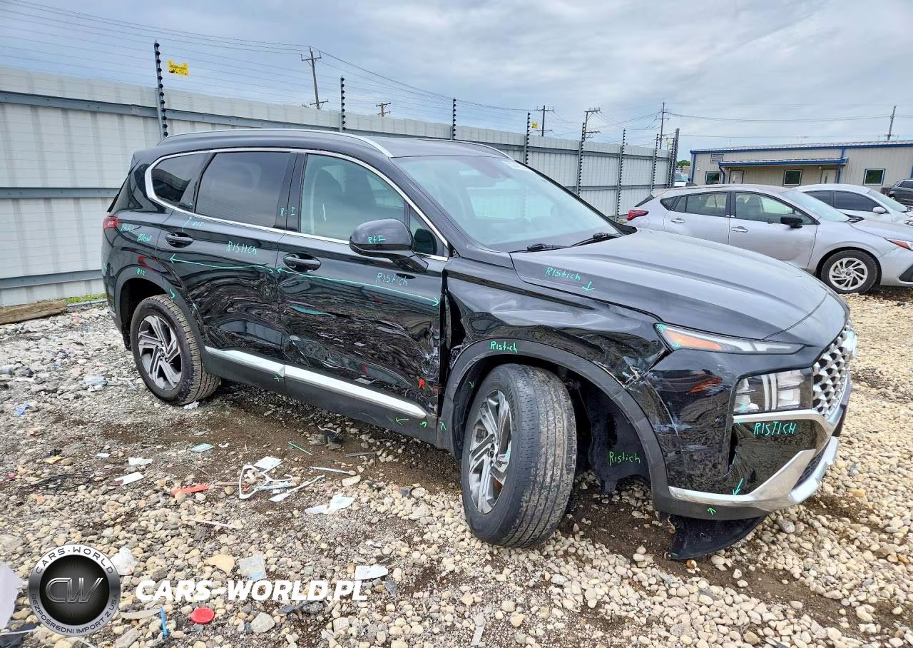 2021 Hyundai Santa Fe Sel VIN:5NMS2DAJ1MH357419 - 4