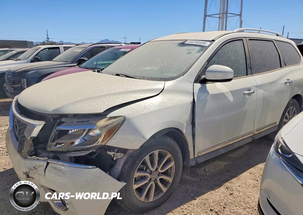 2013 Nissan Pathfinder S VIN:5N1AR2MN7DC624423 - 1