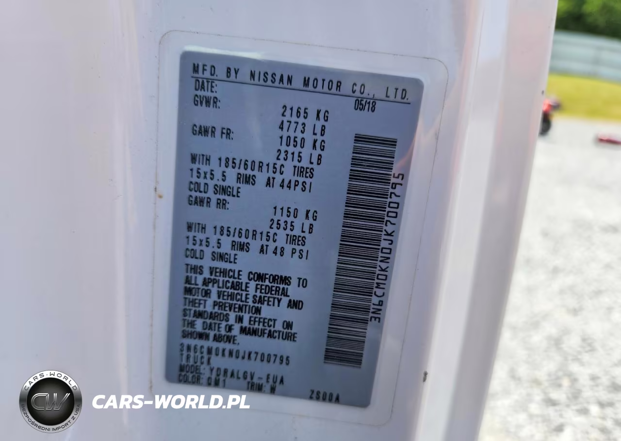 2018 Nissan Nv200 VIN:3N6CM0KN0JK700795 - 13