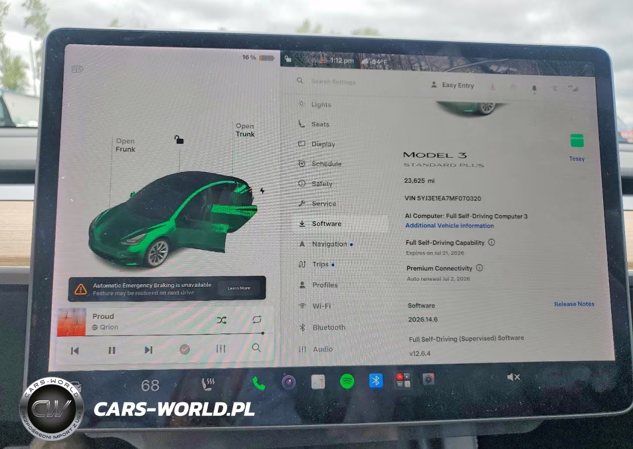 2021 Tesla Model 3 VIN:5YJ3E1EA7MF070320 - 9