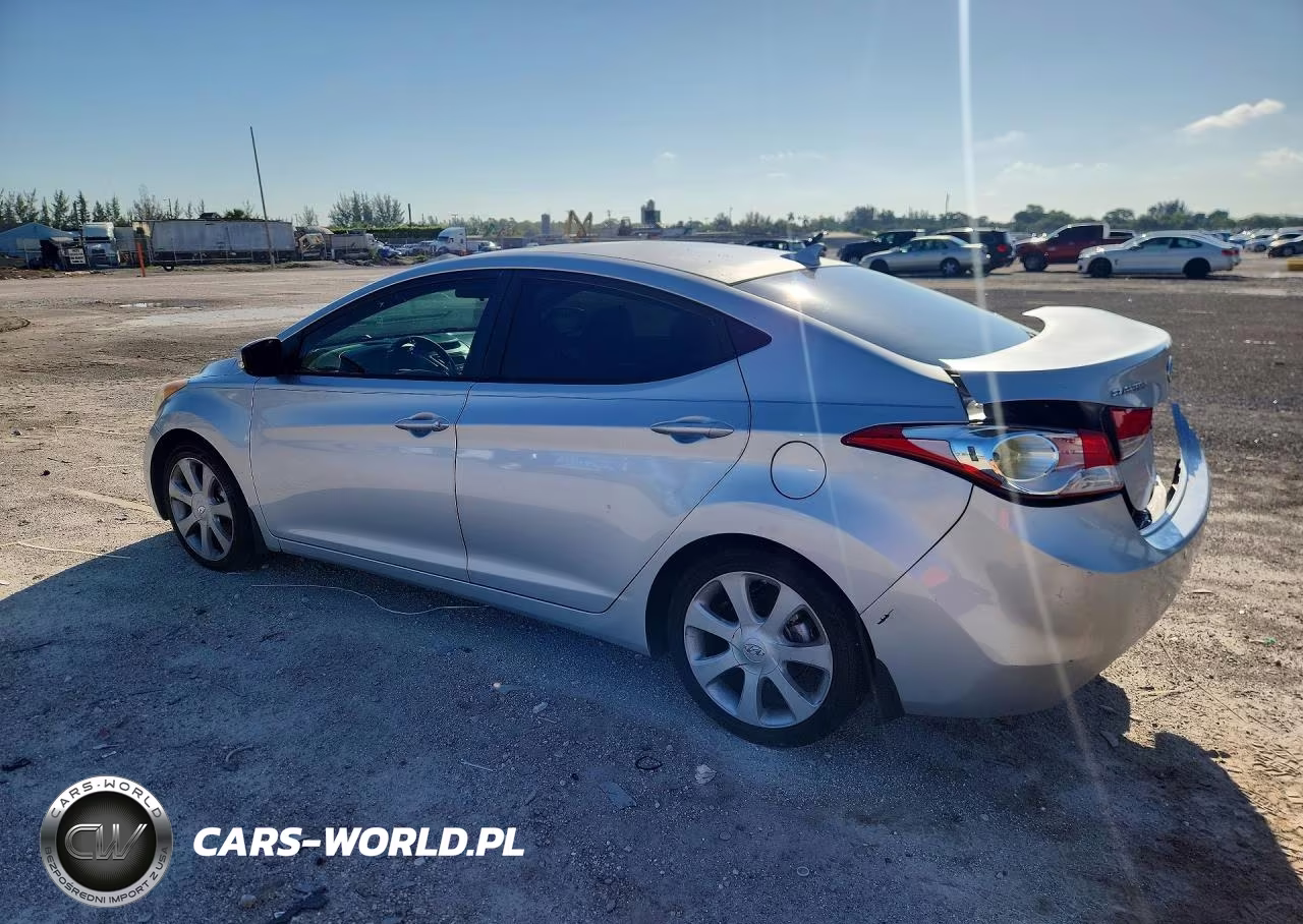 2012 Hyundai Elantra Limited VIN:5NPDH4AE4CH141673 - 2