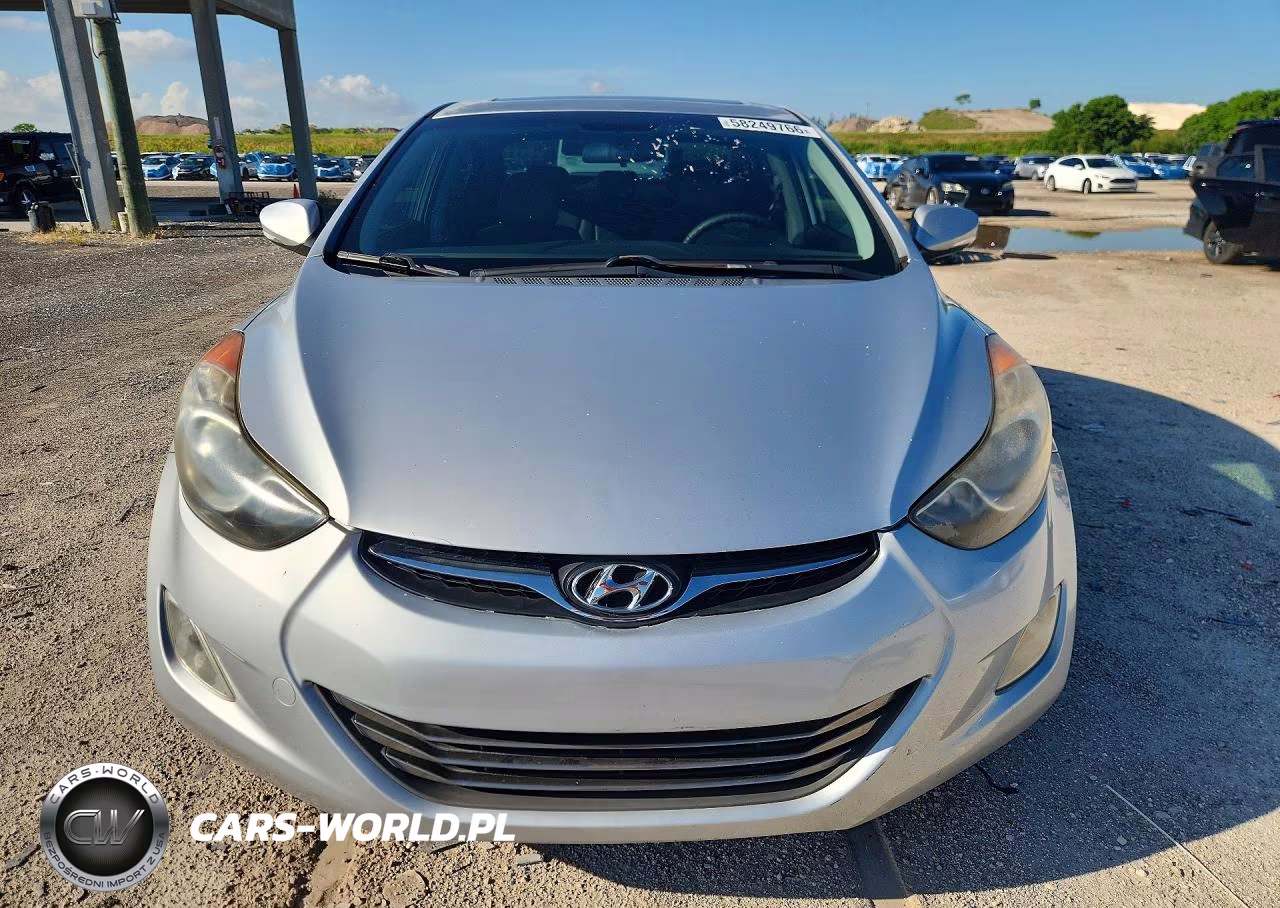 2012 Hyundai Elantra Limited VIN:5NPDH4AE4CH141673 - 5