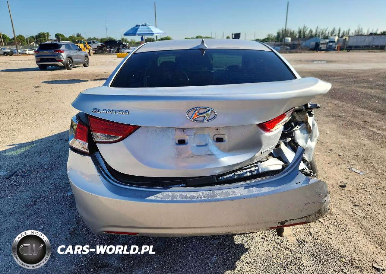 2012 Hyundai Elantra Limited VIN:5NPDH4AE4CH141673 - 6