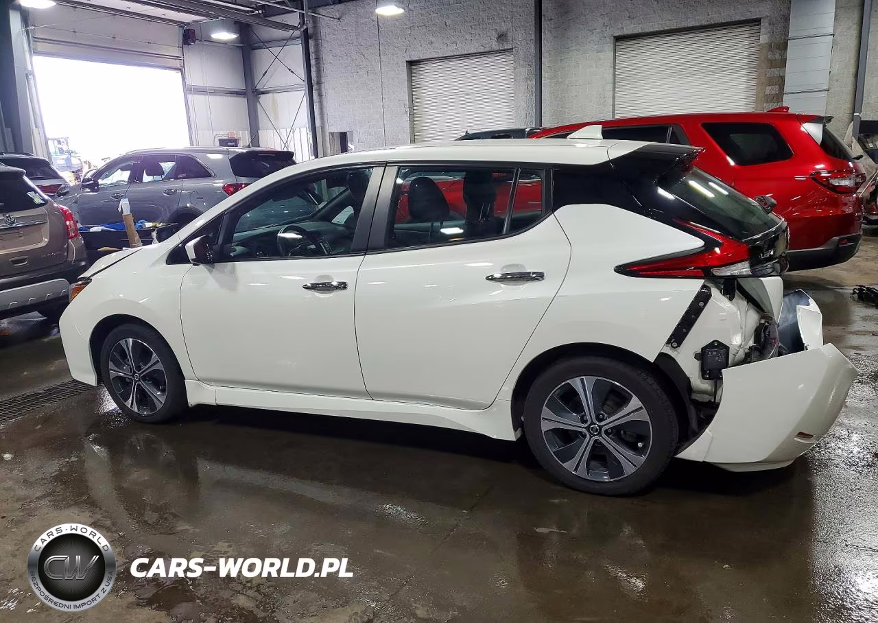 2021 Nissan Leaf Sv Plus VIN:1N4BZ1CVXMC553325 - 2