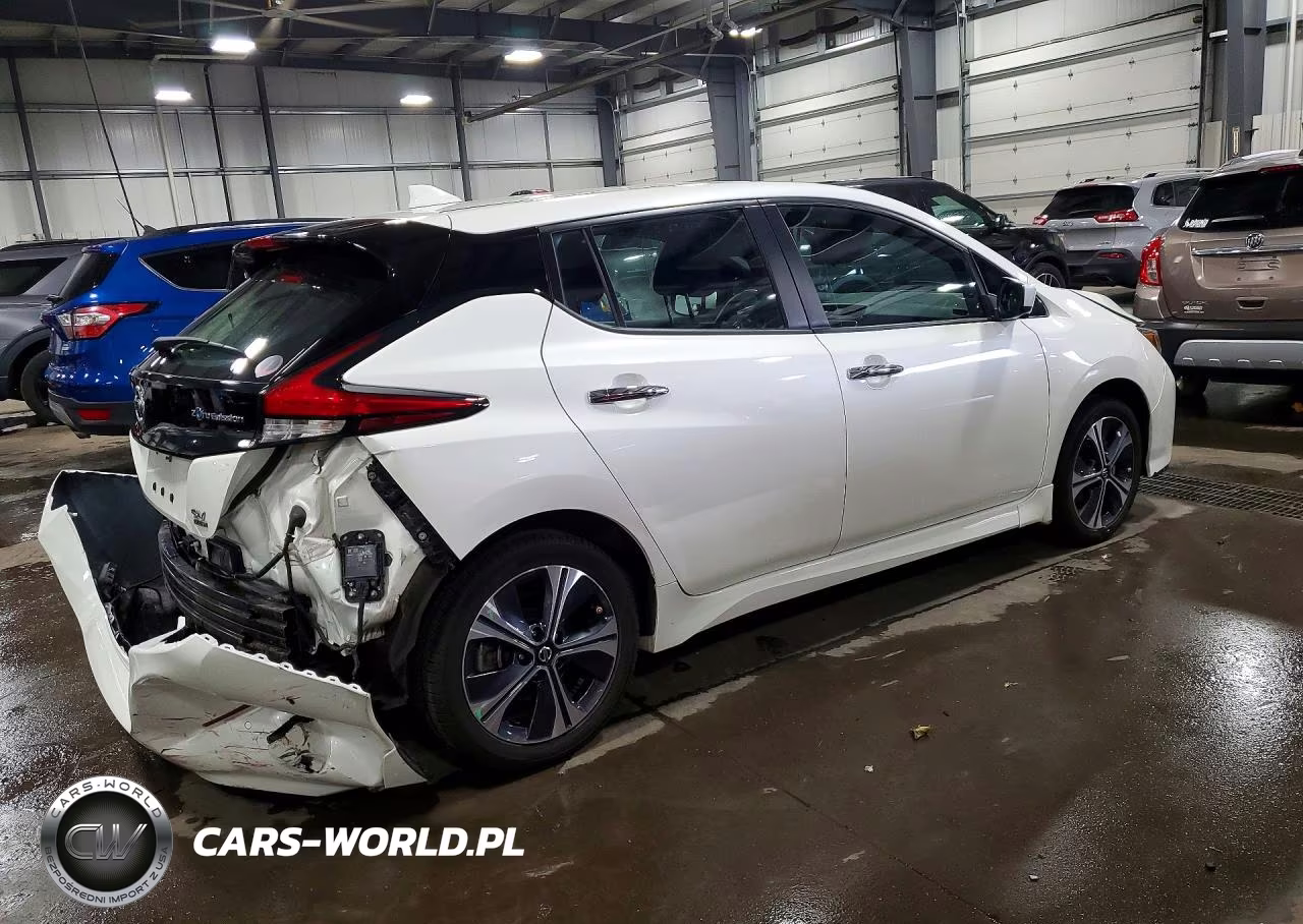 2021 Nissan Leaf Sv Plus VIN:1N4BZ1CVXMC553325 - 3