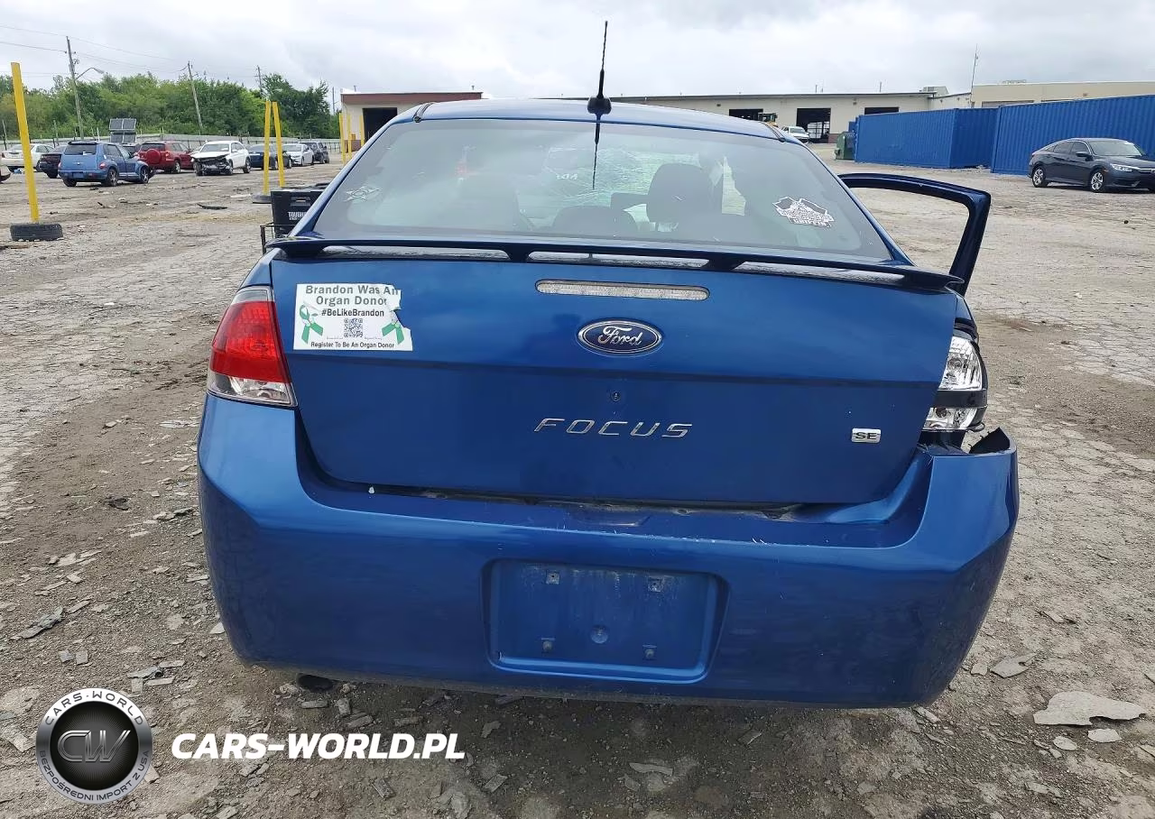 2009 Ford Focus Se VIN:1FAHP32NX9W212381 - 6