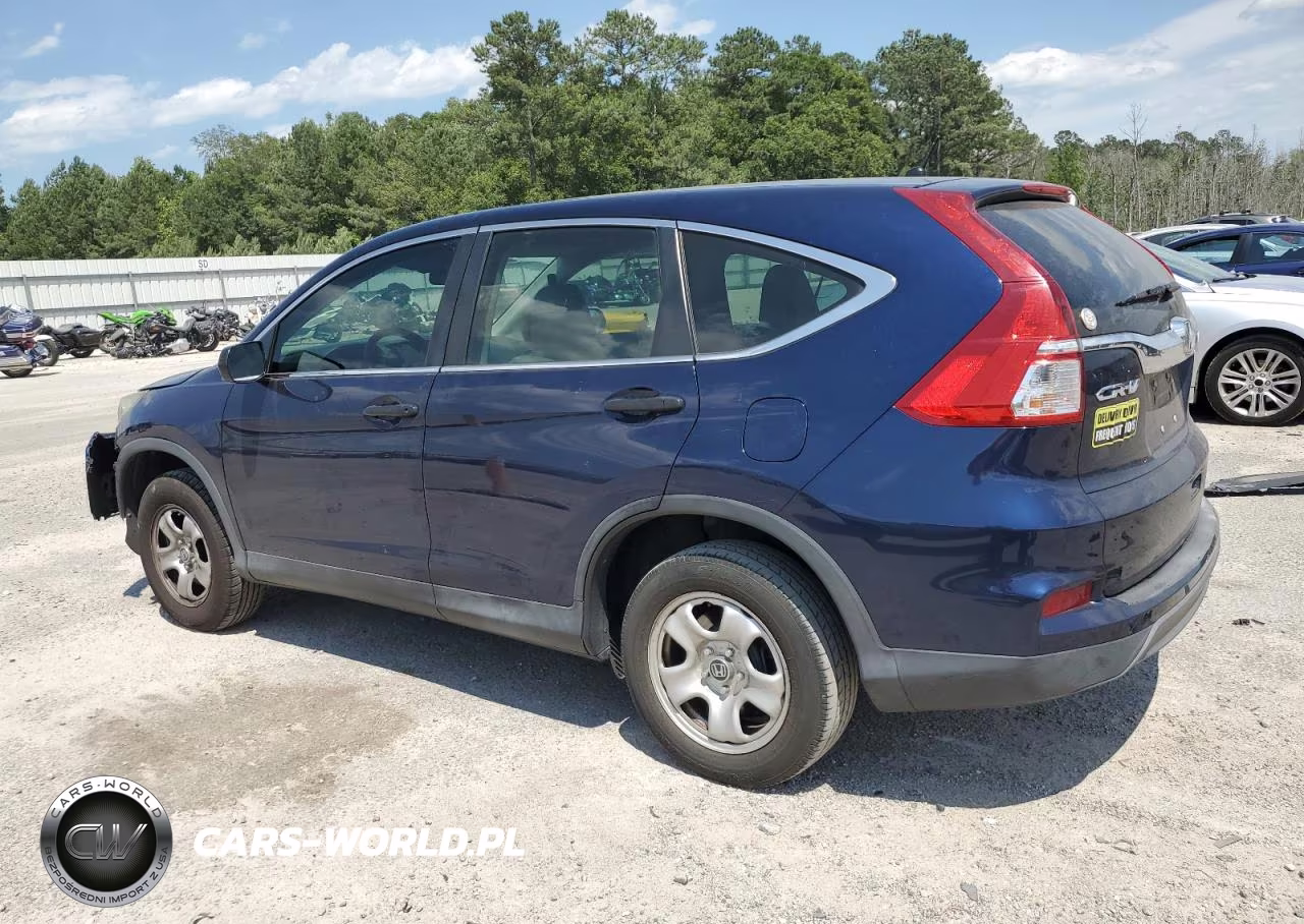 2015 Honda Cr-V Lx VIN:2HKRM4H36FH612765 - 2
