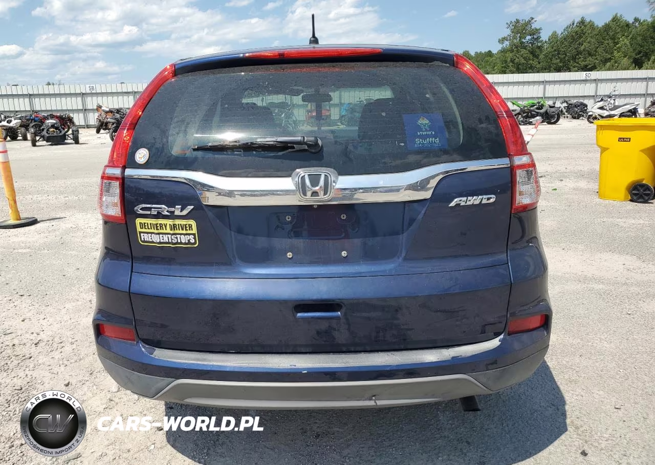 2015 Honda Cr-V Lx VIN:2HKRM4H36FH612765 - 6