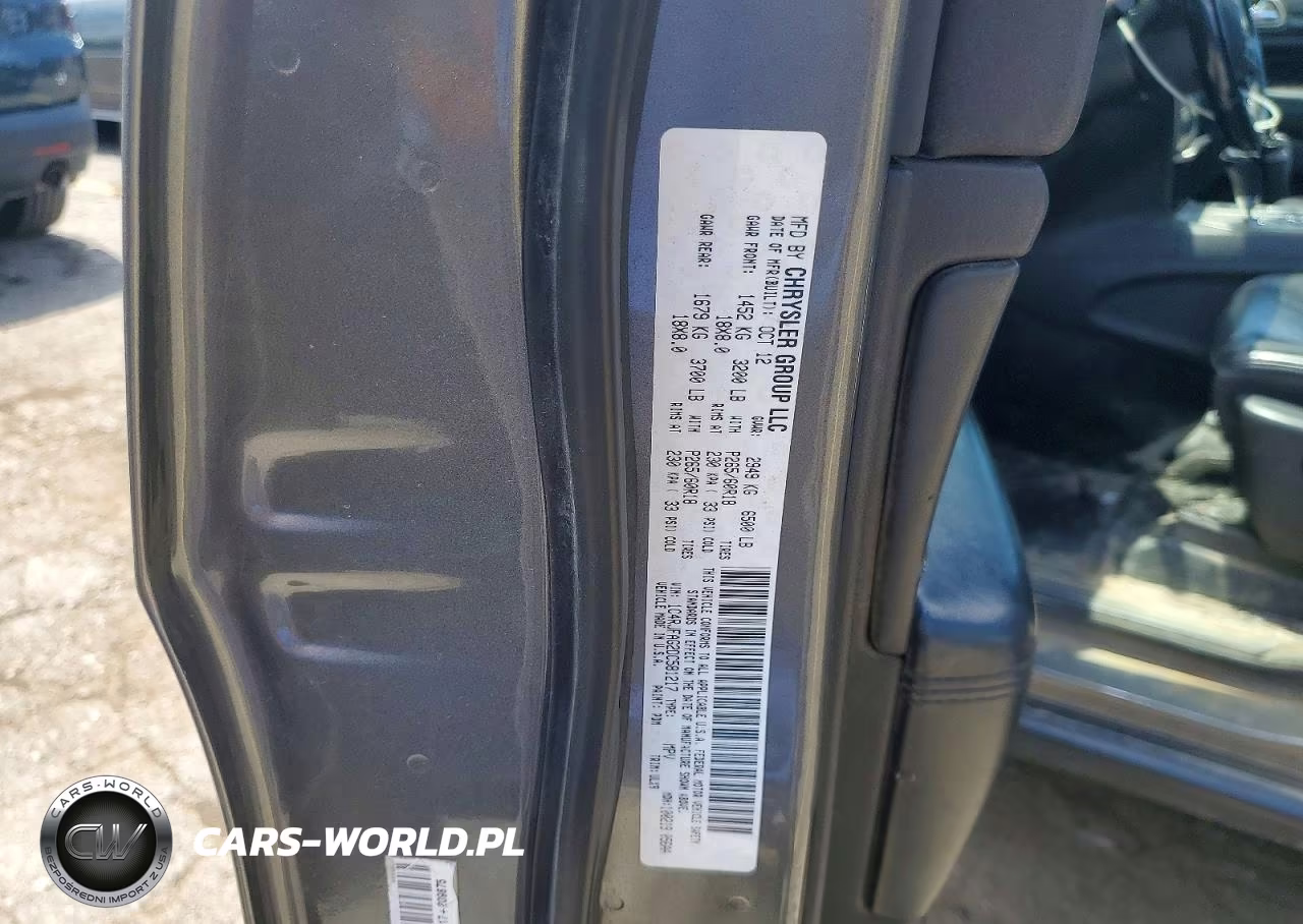 2013 Jeep Grand Cherokee Laredo VIN:1C4RJFAG2DC581217 - 13