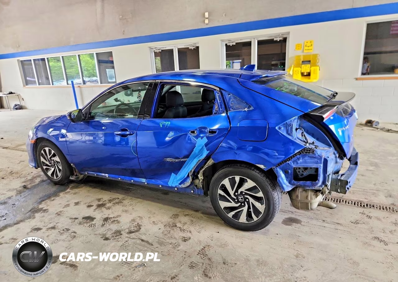 2018 Honda Civic Lx VIN:SHHFK7H28JU421209 - 2