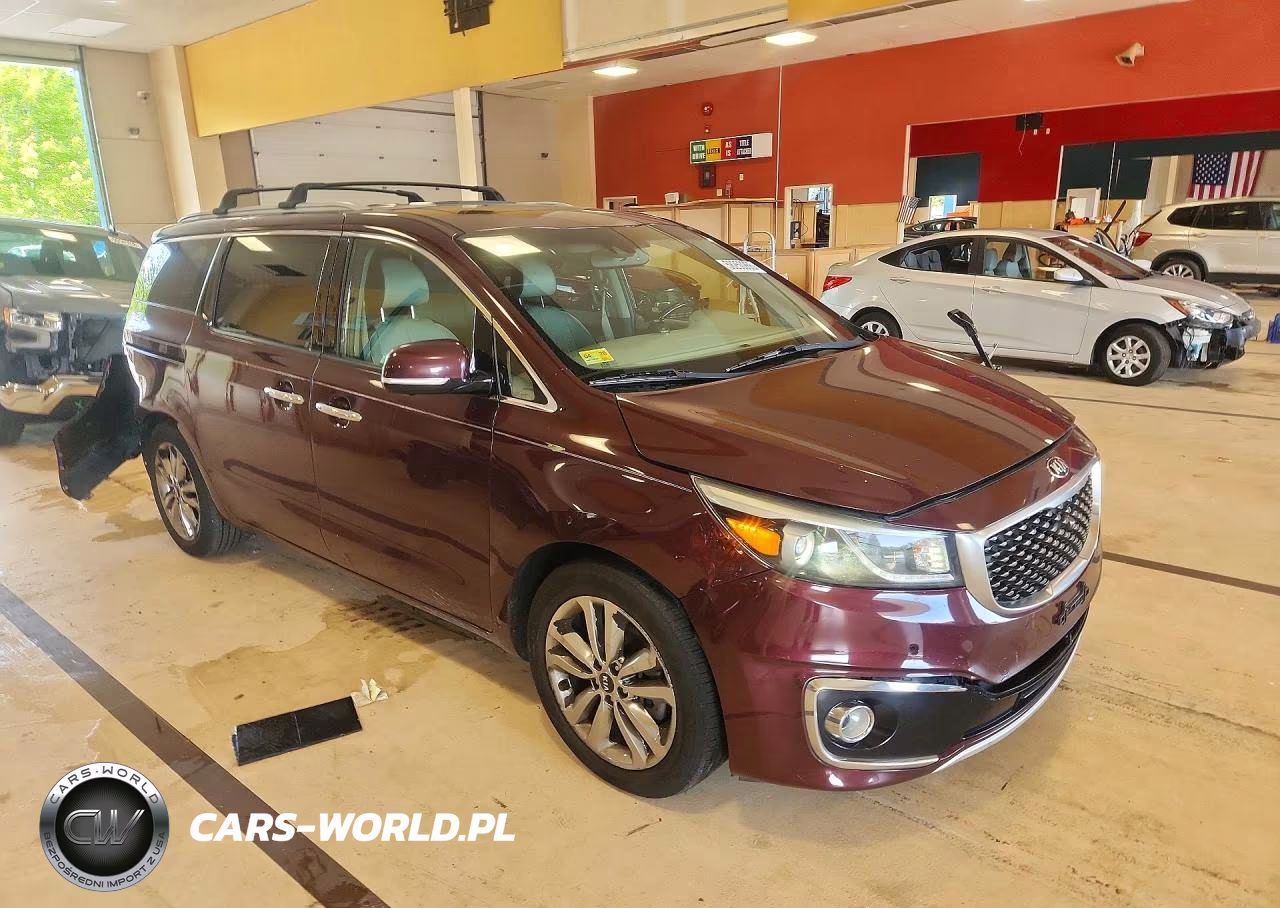 2015 Kia Sedona Sxl VIN:KNDME5C13F6026666 - 4