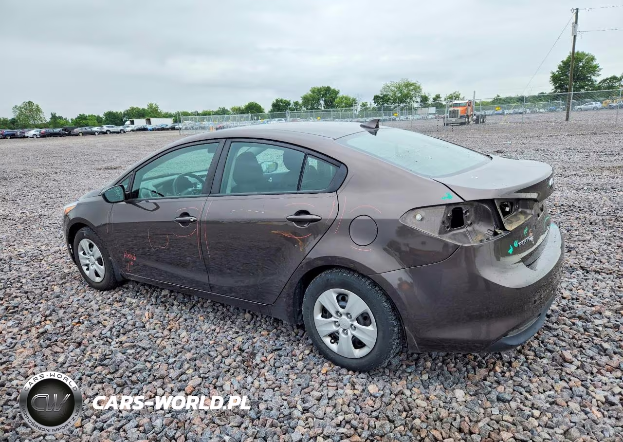 2017 Kia Forte Lx VIN:3KPFK4A72HE127679 - 2