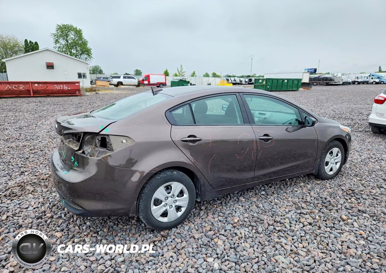 2017 Kia Forte Lx VIN:3KPFK4A72HE127679 - 3