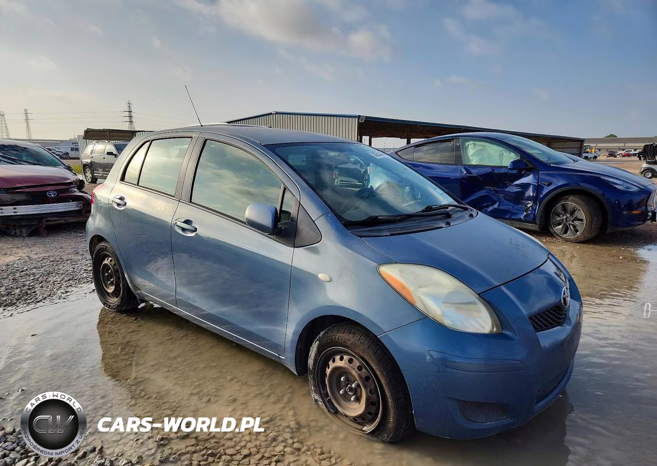 2009 Toyota Yaris Base VIN:JTDKT903395223244 - 4