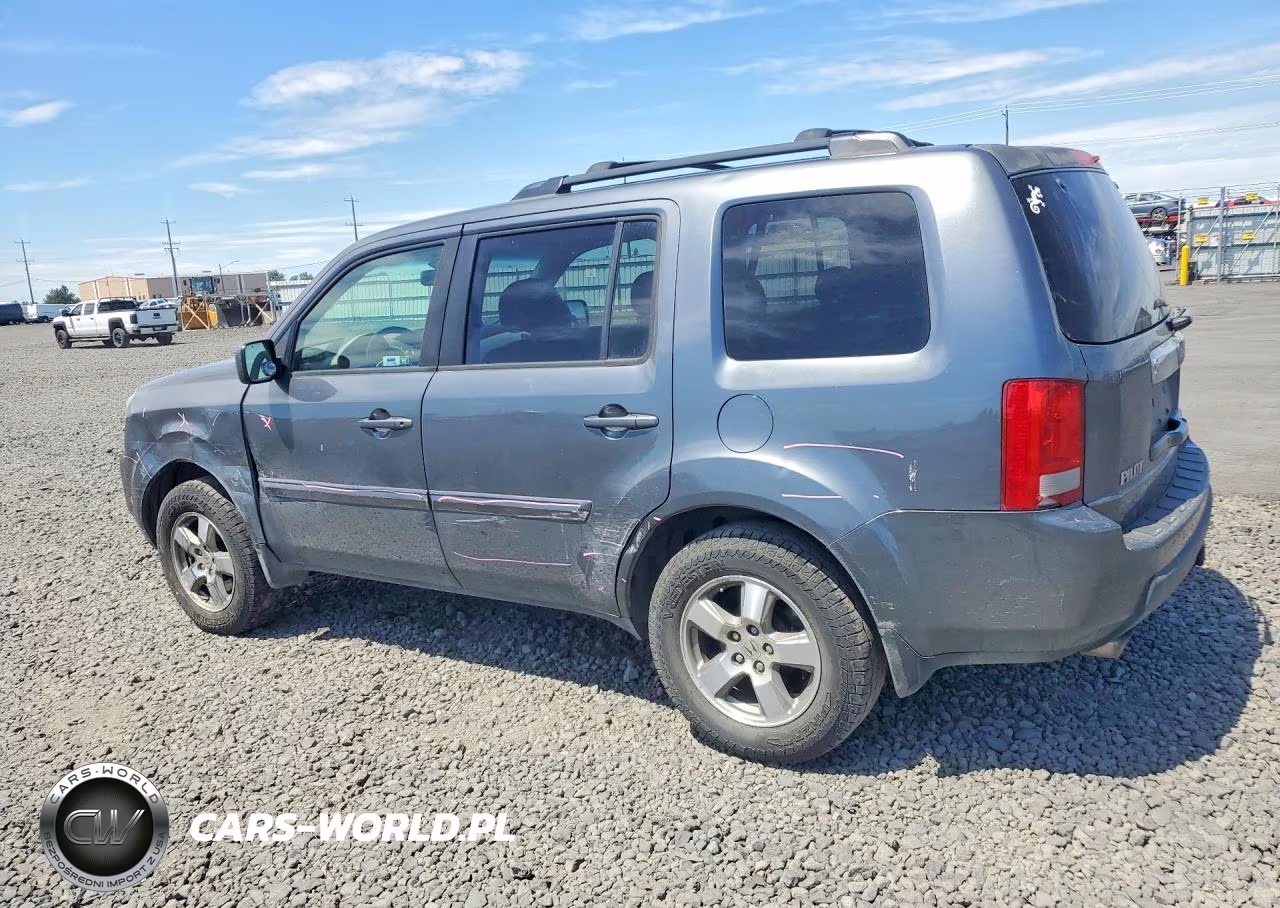2010 Honda Pilot Exl VIN:5FNYF4H6XAB011981 - 2