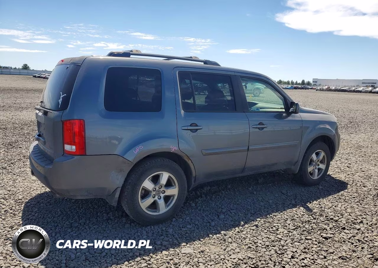 2010 Honda Pilot Exl VIN:5FNYF4H6XAB011981 - 3