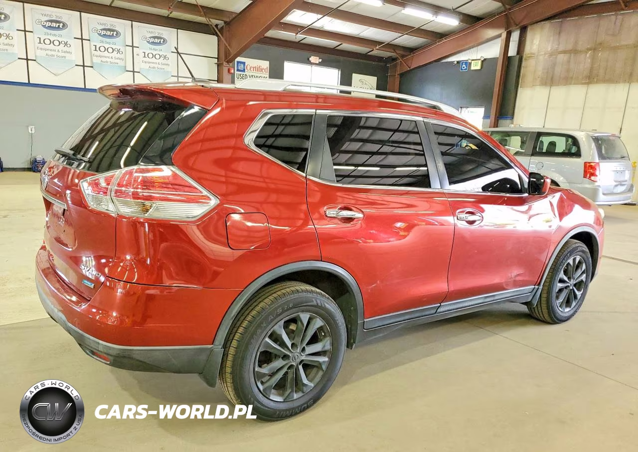 2014 Nissan Rogue Sv VIN:5N1AT2MV3EC786052 - 3