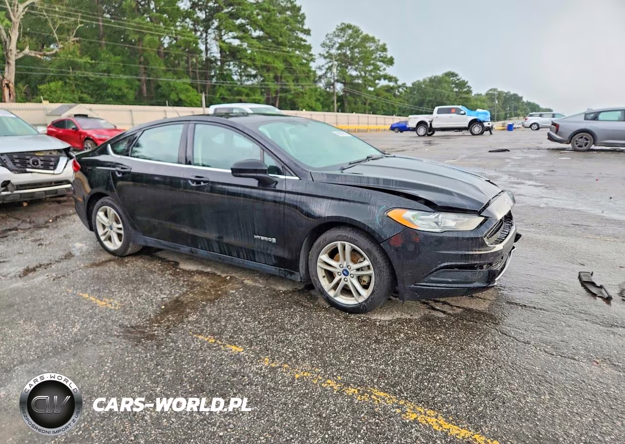 2018 Ford Fusion Se Hybrid VIN:3FA6P0LU0JR242251 - 4