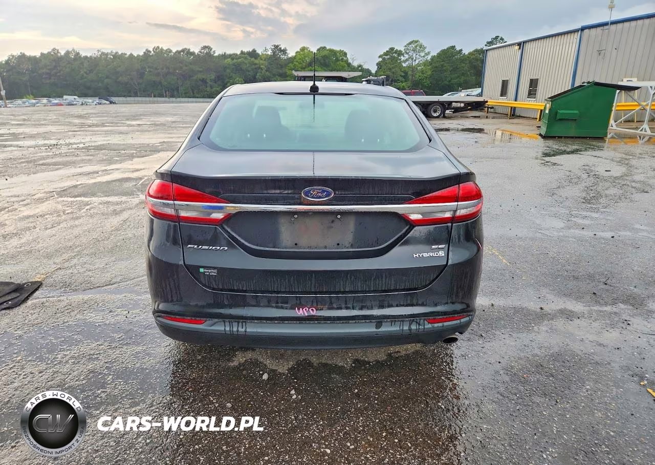 2018 Ford Fusion Se Hybrid VIN:3FA6P0LU0JR242251 - 6