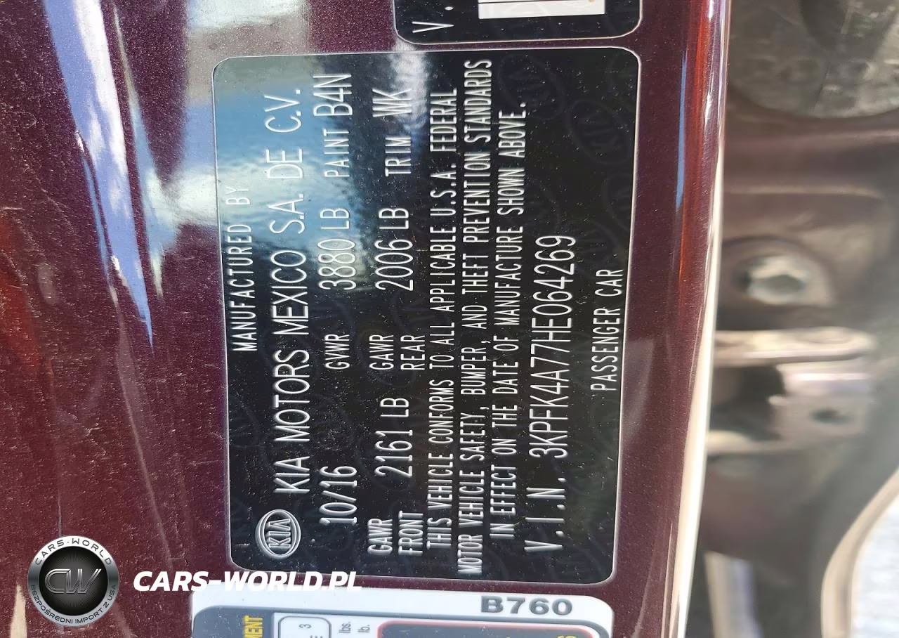 2017 Kia Forte Lx VIN:3KPFK4A77HE064269 - 12