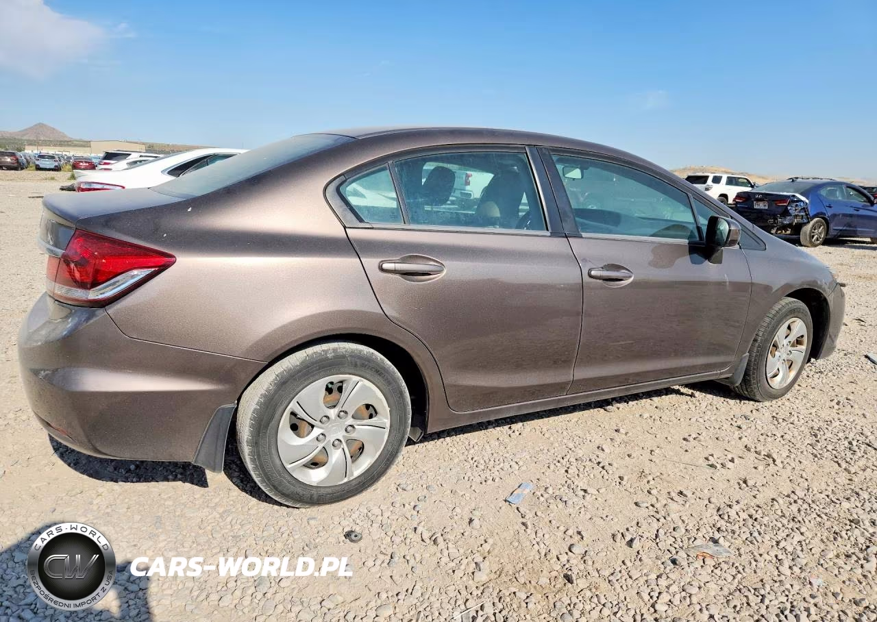 2014 Honda Civic VIN:2HGFB2F5XEH502229 - 3